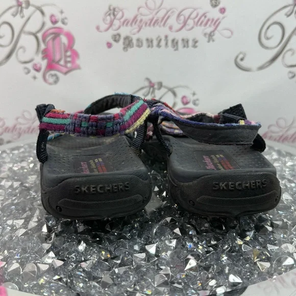 Skechers sandals rainbow Multi-Color Strappy Sport Sandals - Picture 4 of 10